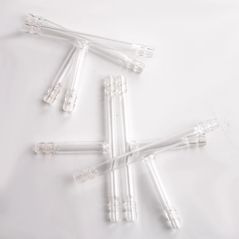 product high quality hot sale t glass connecting tube high borosilicate glass laboratory physical chemistry applicable-96