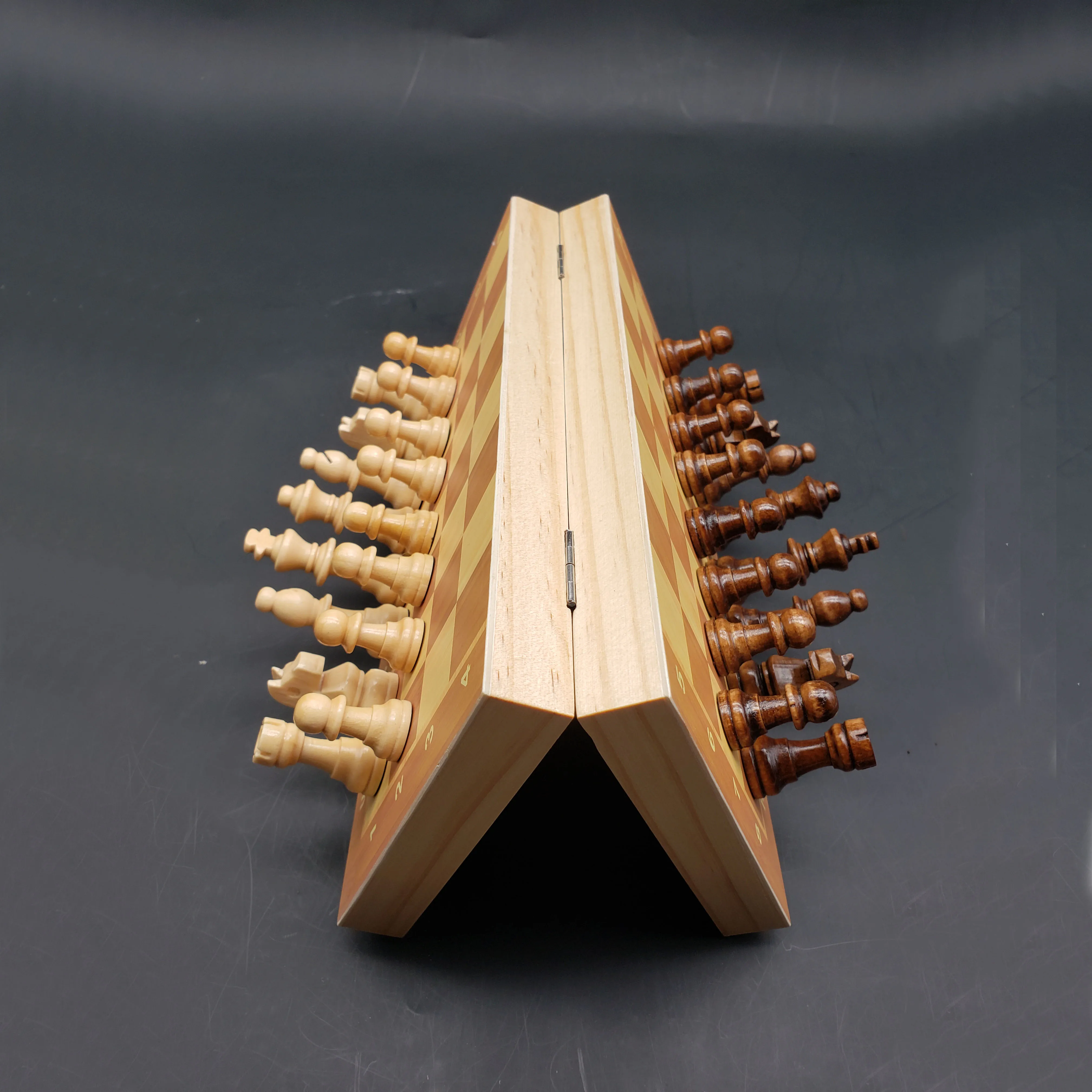 Wholesale Custom Wooden Chess Foldable Chess Board Set Buy