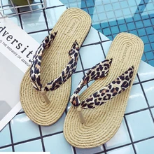 slippers met rieten zool