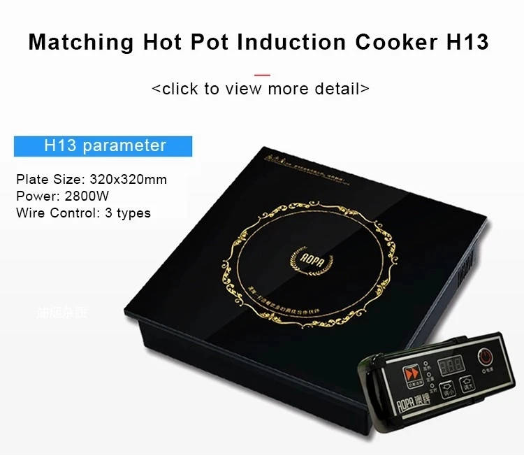 AOPA Hot Pot Induction Cookter with Remote Control