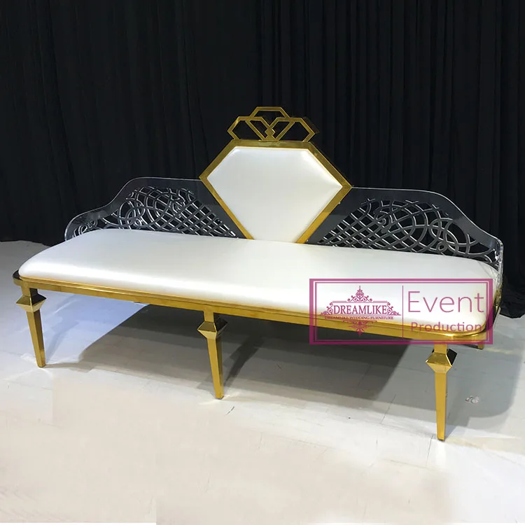 High Quality Wedding Furniture White Rental Wedding Decor Sofa Buy