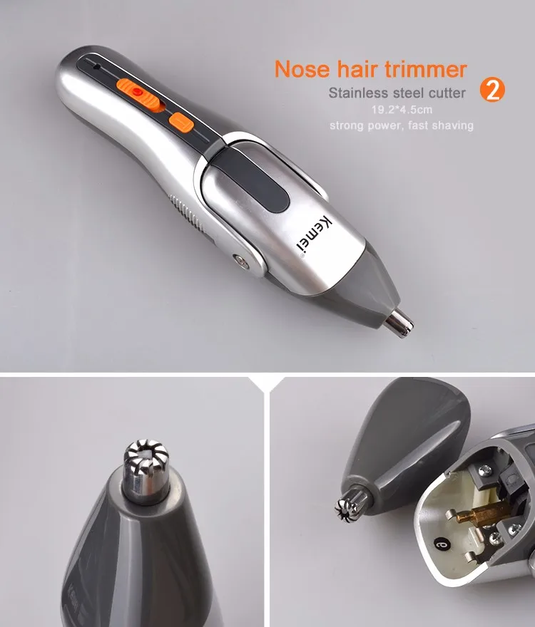 Kemei KM 680A Rechargeable Electric Hair Clipper Trimmer Equipment for Hair Salon