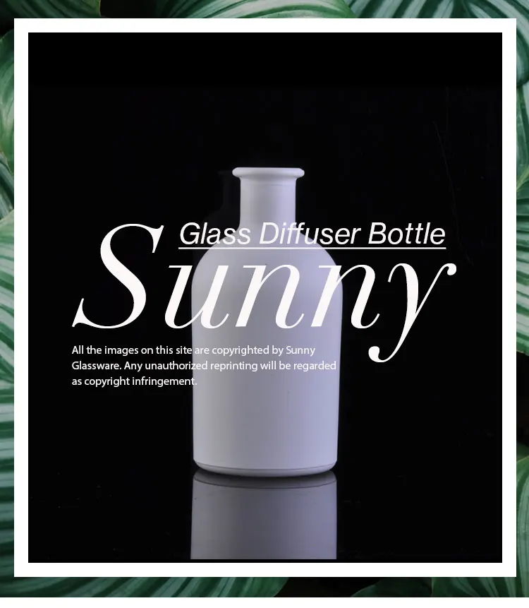 reed diffuser glass bottle empty