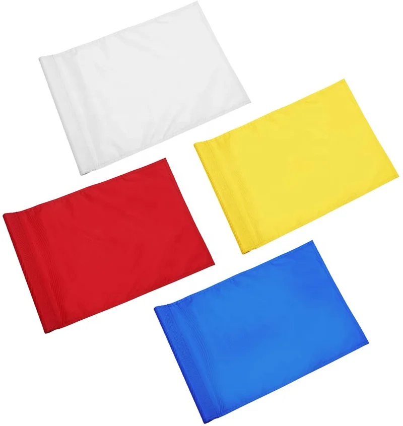 Golf Flags Custom Course Flag 420d Nylon Putting Green Practice Golf Course Flag For Driving