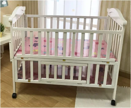 wooden cradle for twins