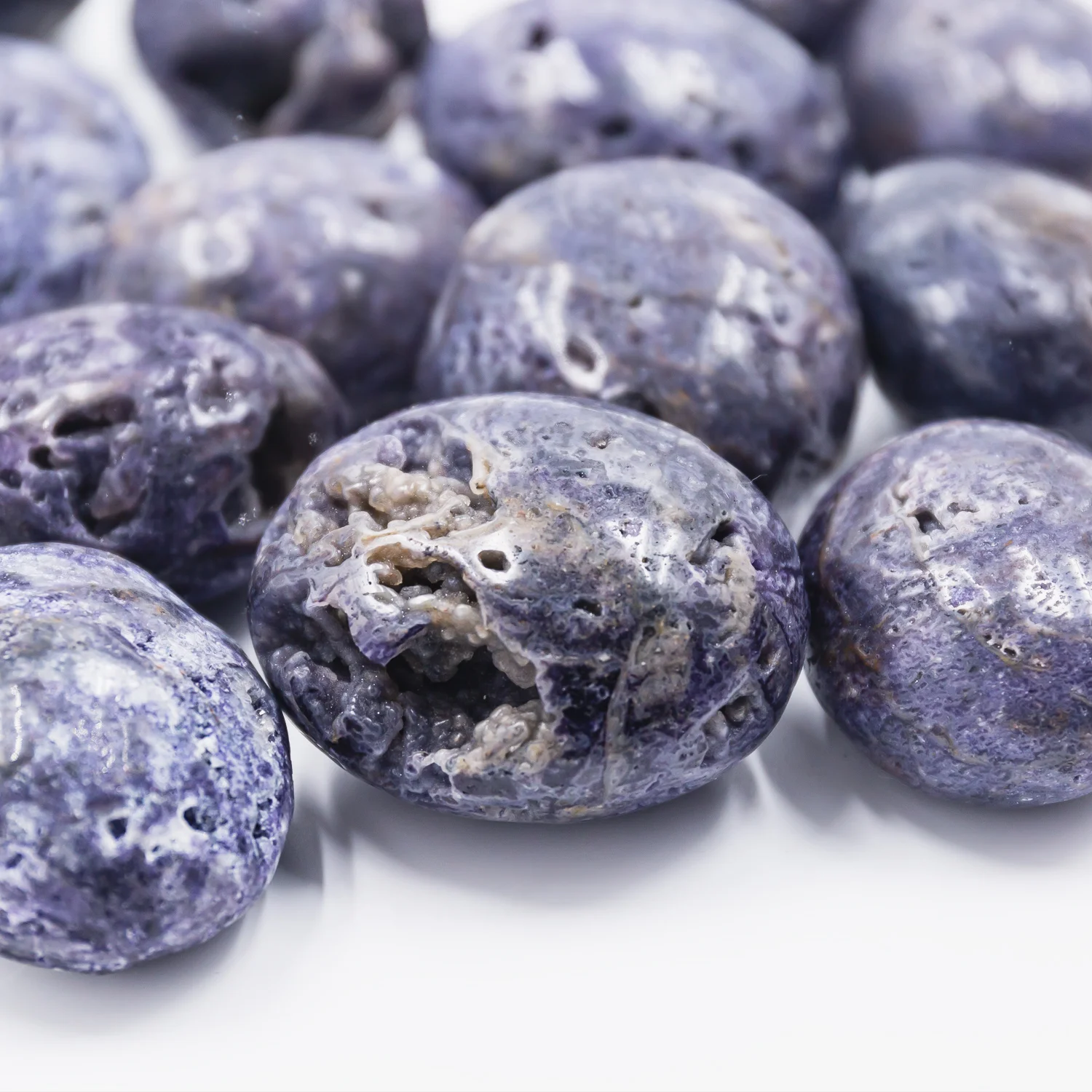 热卖高品质能宝灵气天然闪锌矿愈合晶体棕榈石装饰