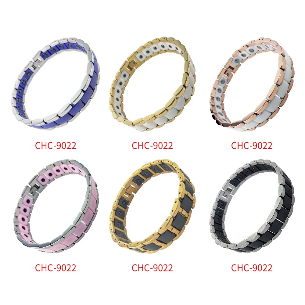 9023 Ceramic Scalar Energy Bracelet Emf Protection Negative Ion