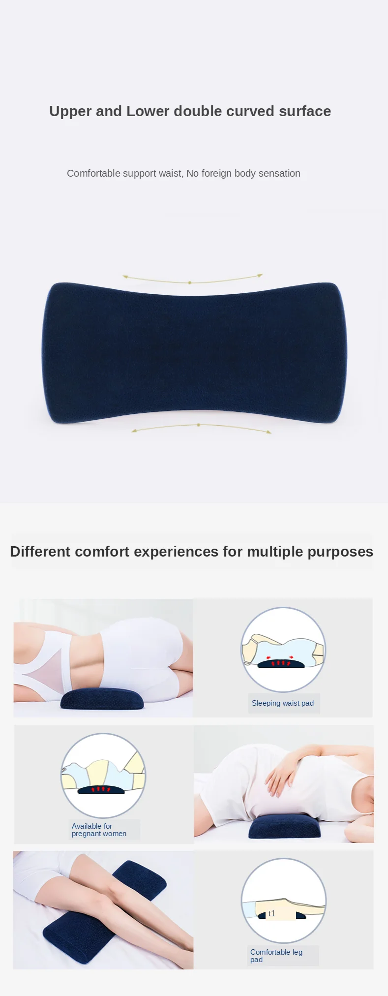 sleepwell memory foam pillow