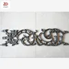 Ornamental Cast Iron Steel Leaves And Flowers Design Forged Elements Wrought Iron Flowers rosettes On Gate