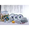 New Design 30Pcs Grape Printed Round Melamine Tableware