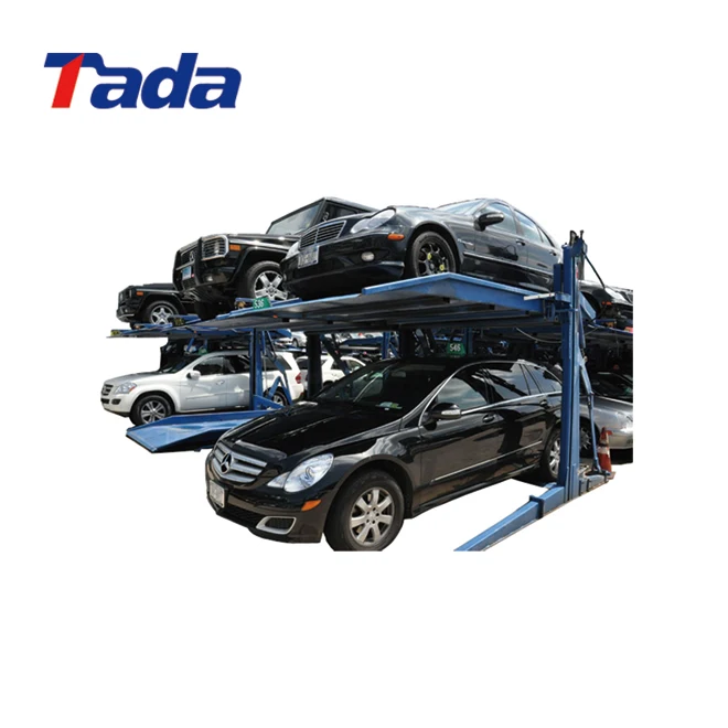 
Automatic parking system two post simple lifting hydraulic car parking lift/vehicle parking lot solution 