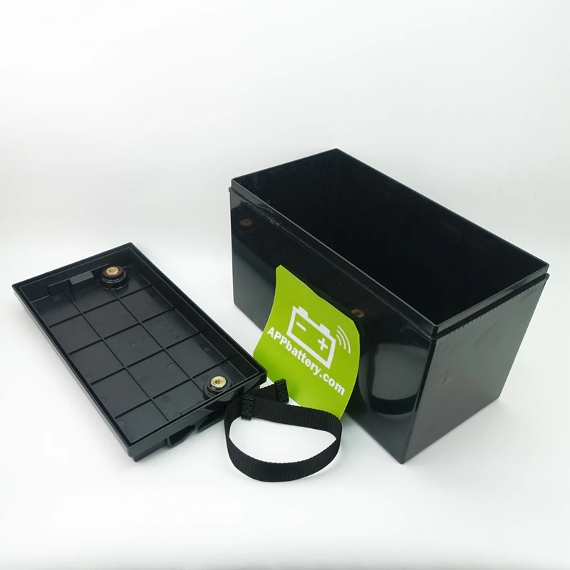 Battery Box With Voltmeter Car Battery Case Bluetoo Bt With Lifepo4 Bms