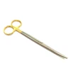 15.2cm T.C Metzenbaum Scissors Sharp Curved Blade Re-useable Golden Handle stainless steel Scissors surgical instruments