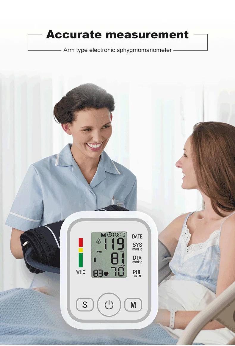 full automatic digital sphygmomanometer blood pressure meter a blood pressure monitor