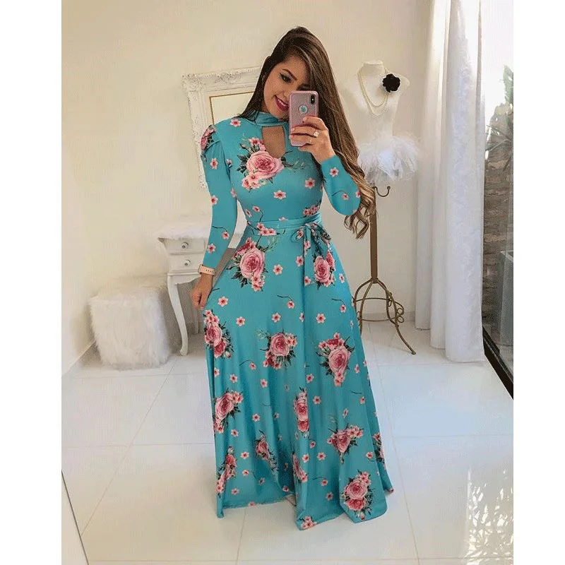 ladies floral maxi dresses