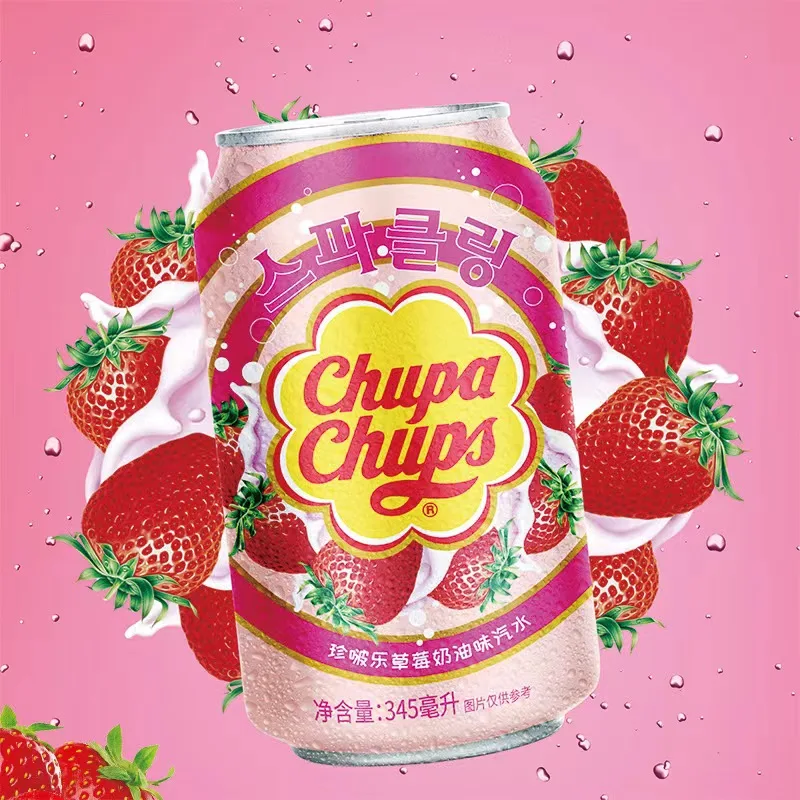 Korea 345ml Soft Drink Carbonated Drinks Soda Water Aerated Water