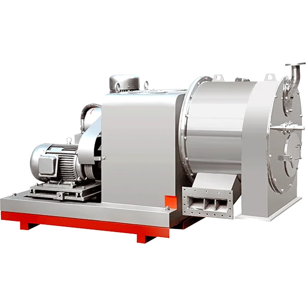 
Horizontal bipolar piston pusher centrifuge 