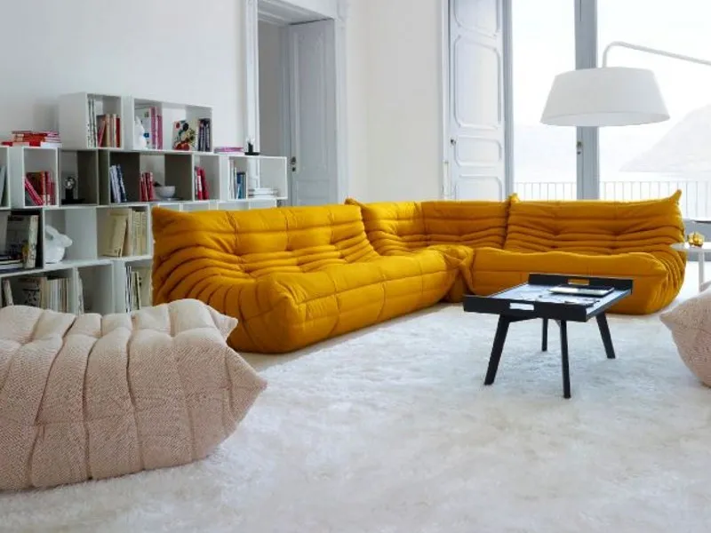 现代设计 roset 多哥沙发客厅低手臂酒店部分沙发懒惰沙发为家