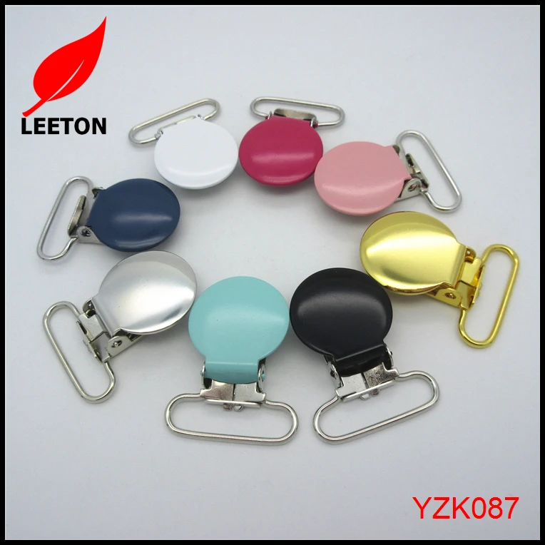 colorful suspender clips