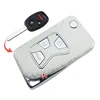 High quality 3 button key shell folding refit remote casing Crack glaze for Honda B1007-3