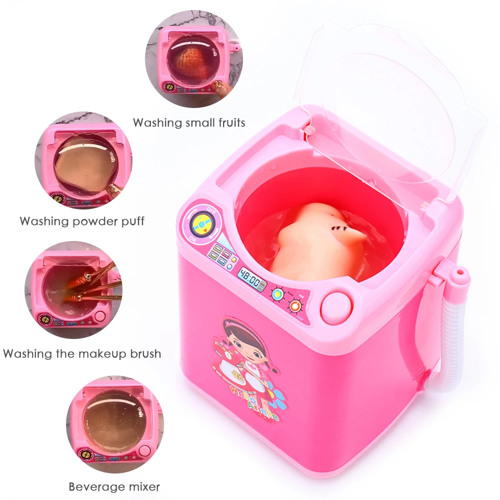 Mini Electric Makeup Brush Washing Machine Portable Automatic Cute