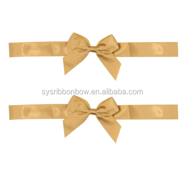 Wholesale gift  ribbon bows supplier different package bows with adhesive