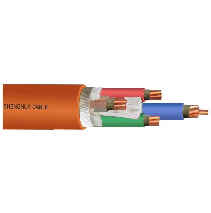 Solid cu кабель. Cable - cu cl2/XLPE/LSZH 3c+gx2,5 0,6/1kv -58°c Black. Огнестойкий кабель. Кабель низкого напряжения. Провод низковольтный.