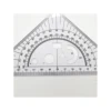Kilometer triangle Tripod for navigation Marine triangle ruler protractor Navigation ruler 18.8 CM long