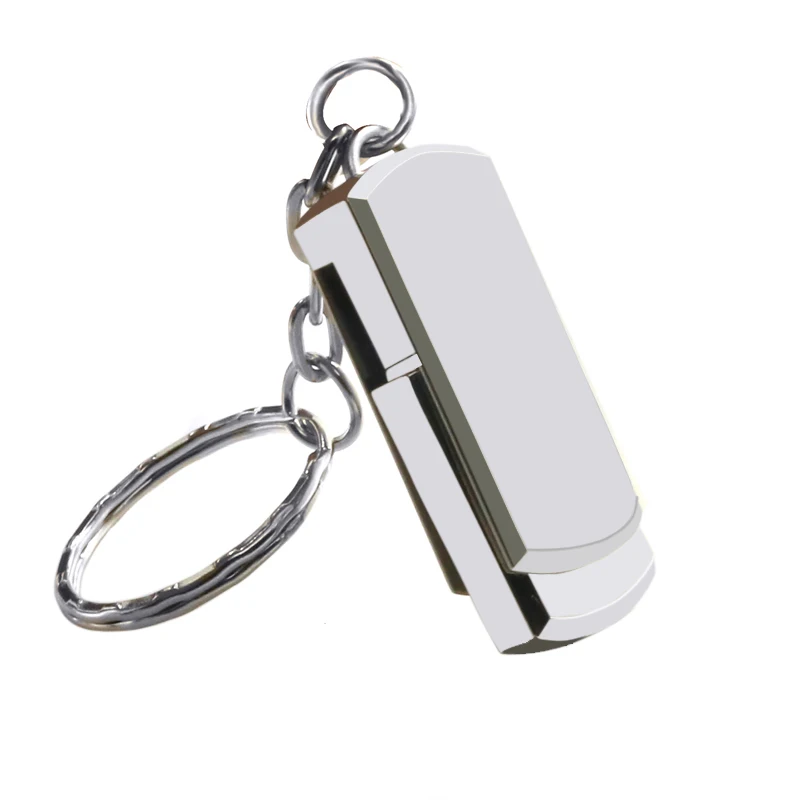 Metal Pendrive Rotatable Keychain Pen Drive Flash Drive 32gb 64gb 16gb ...