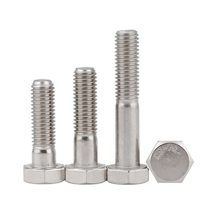 Ansi Stainless Steel 304 Screw1/4-20 Rolled Thread Length 1/2 Heavy Hex ...