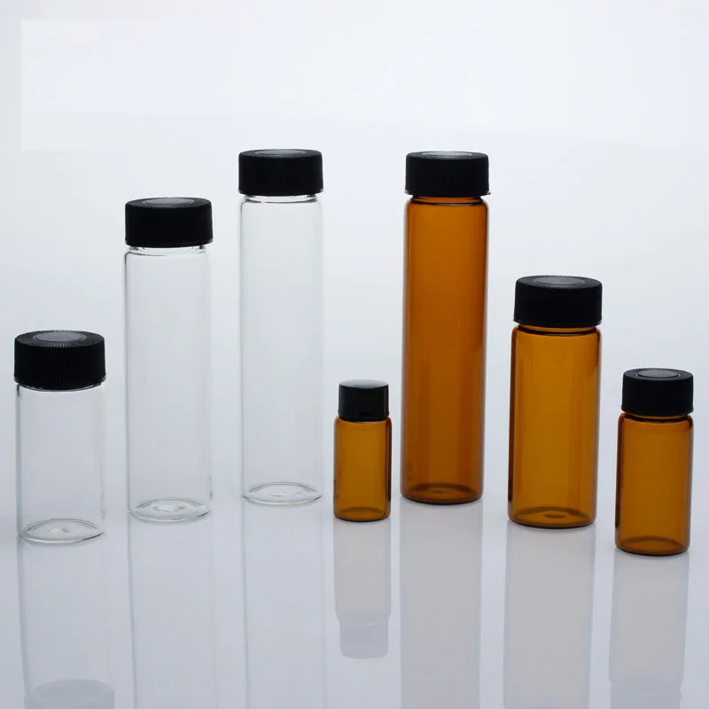 Wholesale 10ml Laboratory Glass Bottle With Plastic Screw Cap Buy