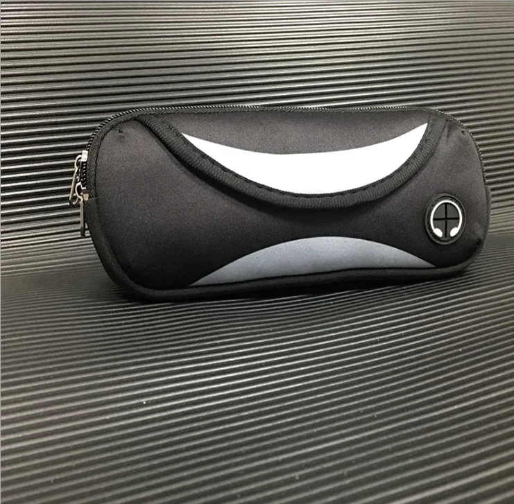 Solid Spandex Jogging Waist Bag Wholesales Nylon Polyester Running Waist Packs Cellphone Glasses Sports Slim Neoprene Bum Bag