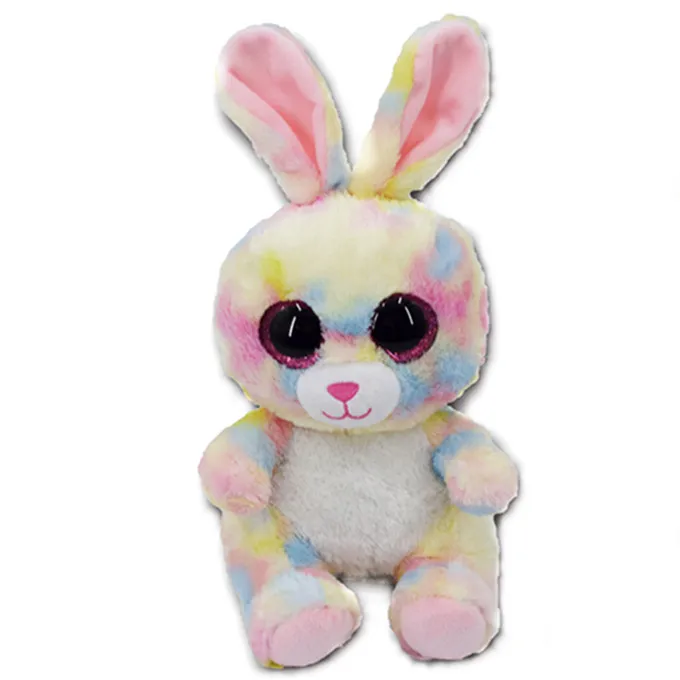 rainbow stuffed bunny