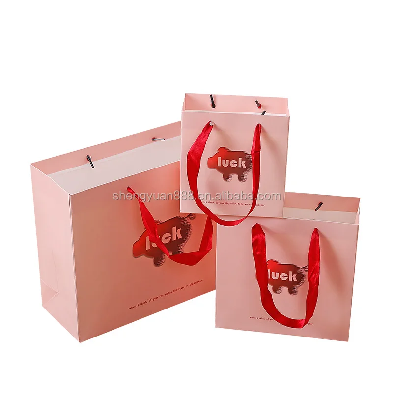 xmas paper gift bags