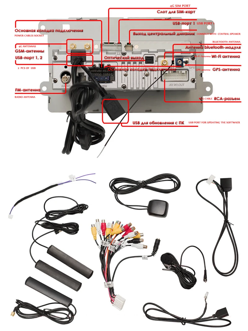 9"  Android Car DVD GPS Multimedia Player  For kia Borrego ( 2017---) With Octa Core 4GB RAM + 64GB ROM/CarPlay/DSP/Wi-Fi/4G