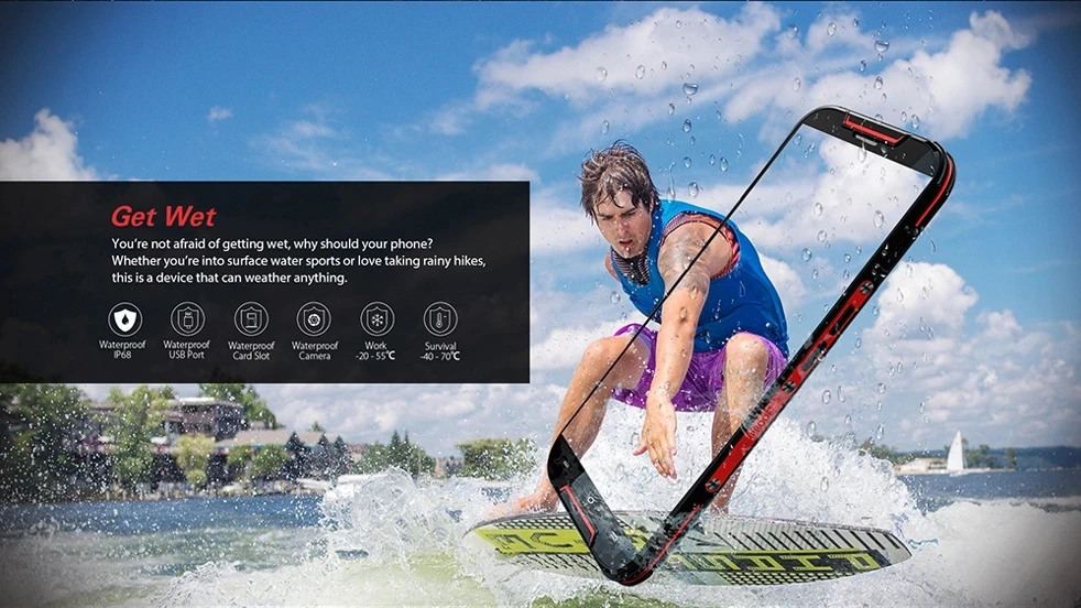 Global version Cubot Quest Lite 3GB 32GB 5.0 inch Mobile Phone Sports Rugged Phone IP68 MT6761 Smartphones