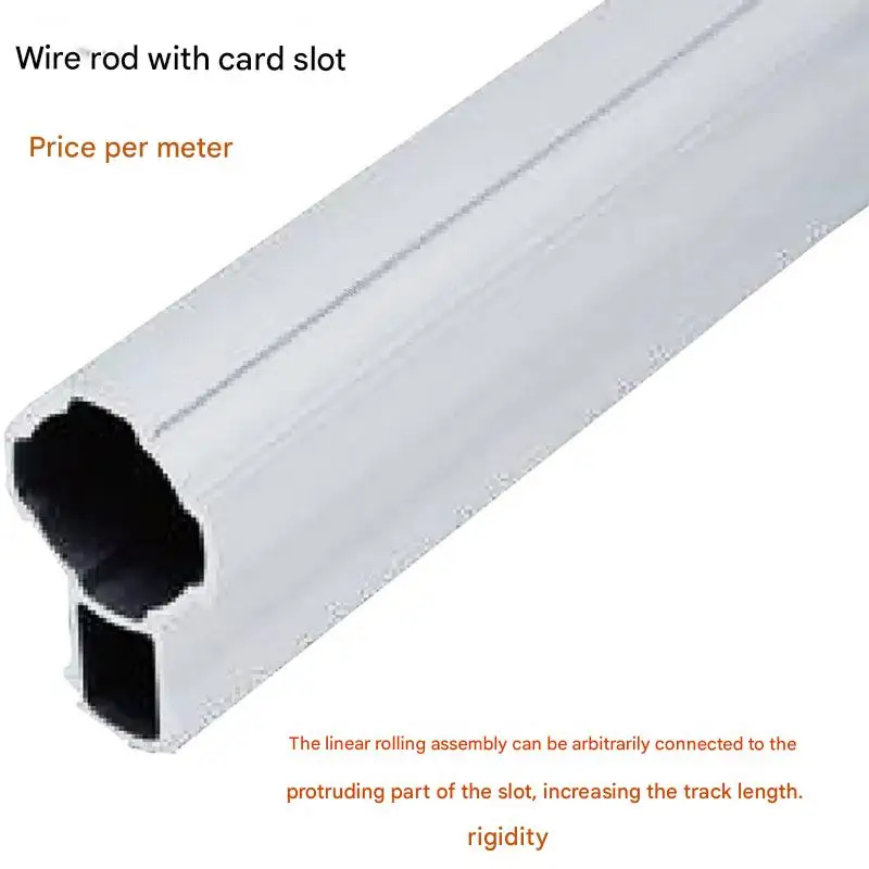 product 28mm 1000 series aluminum alloy line rod card slot third generation line rod accessories connector workbench turnover cart made-9