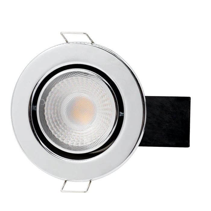 Waterproof outdoor standard size new design recessed cob 5w led commercial down light