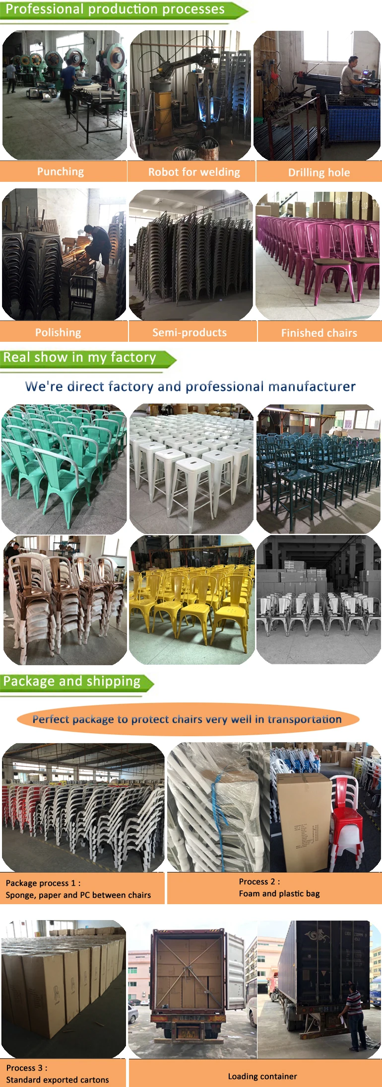 Wholesale cheap French restaurant used dining room furniture industrial vintage dining table with attached chair