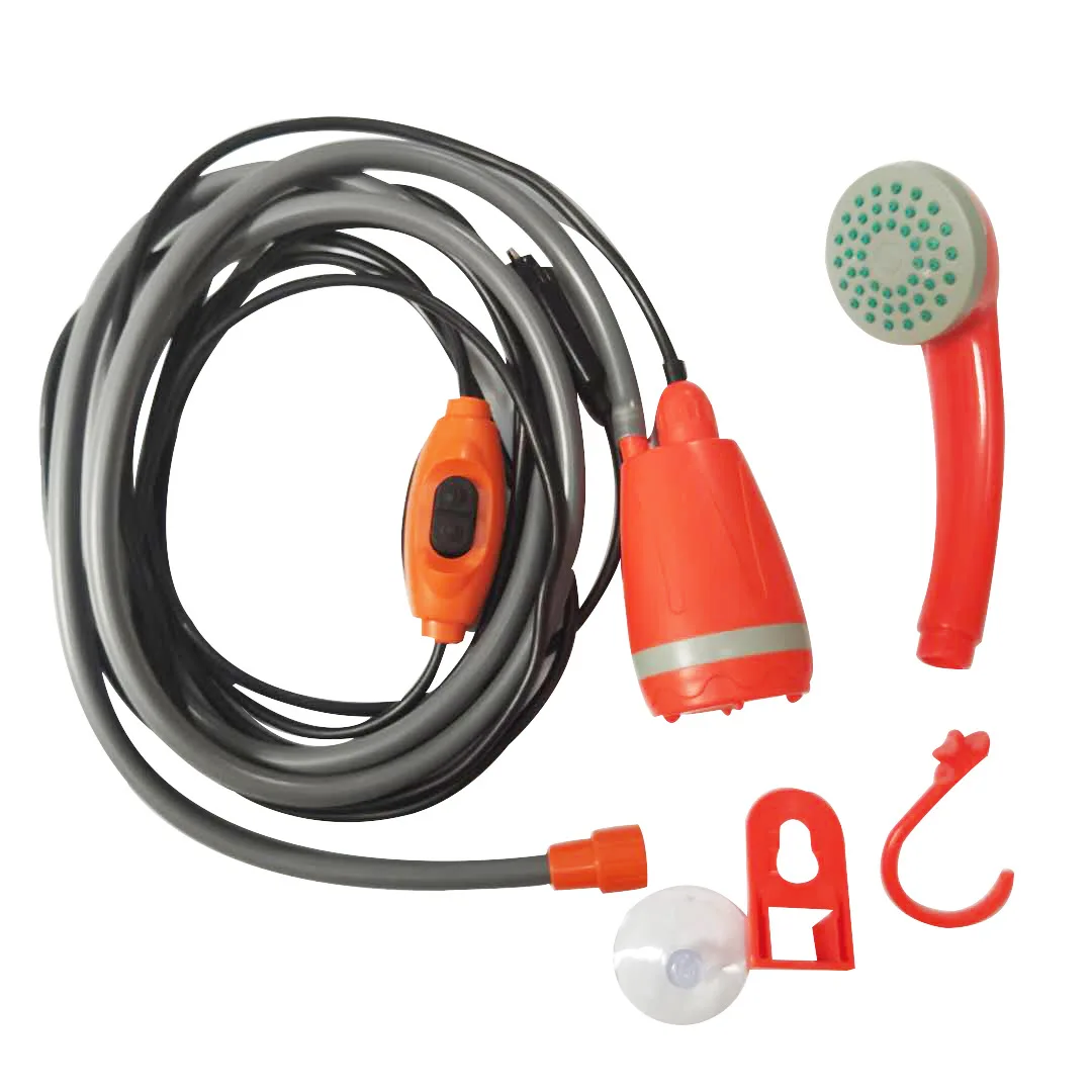 Portable Outdoor Shower,Battery Handheld Rechargeable