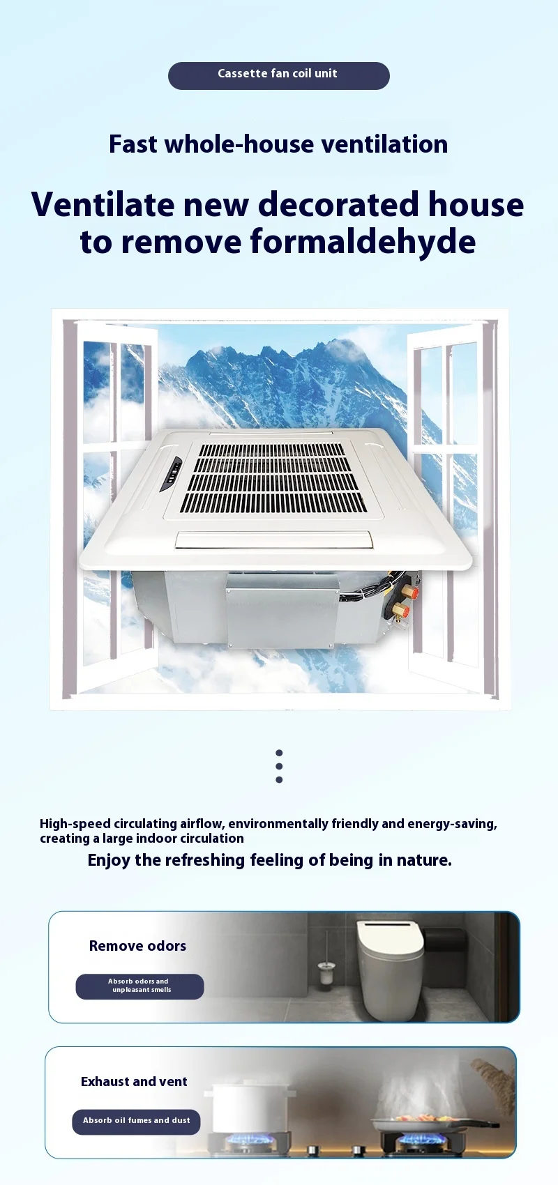 Fan Coil Unit, Ceiling, HVAC - detail 10