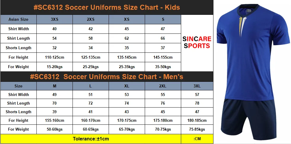 Wholesale Sky blue Soccer uniforms New Kids Men's sizes football