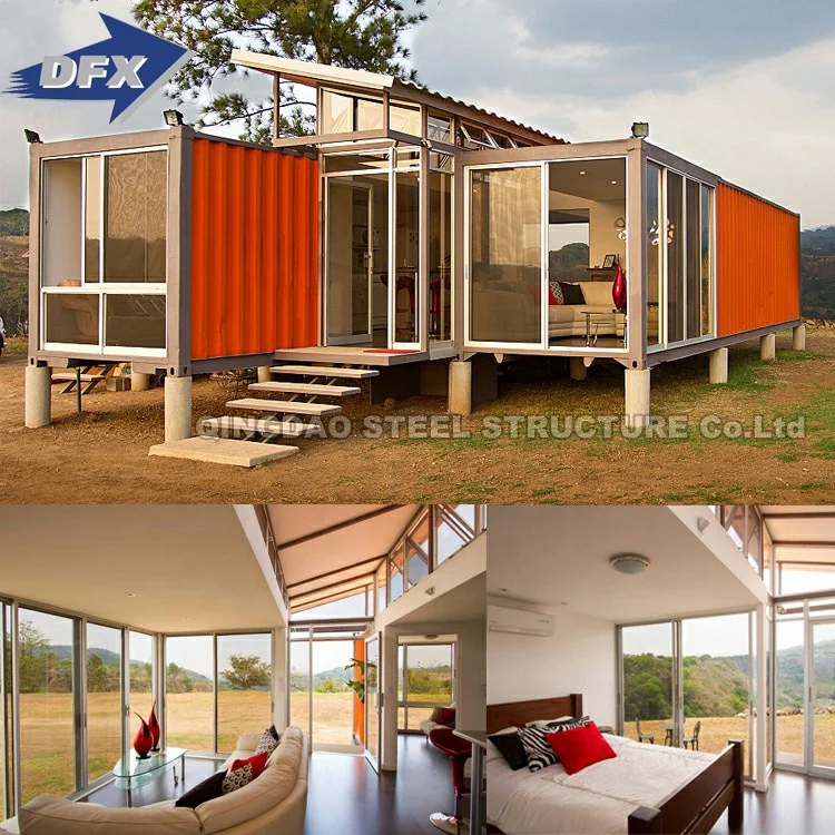 Transportable Modern Container House Luxury 20ft Modular Living Homes ...