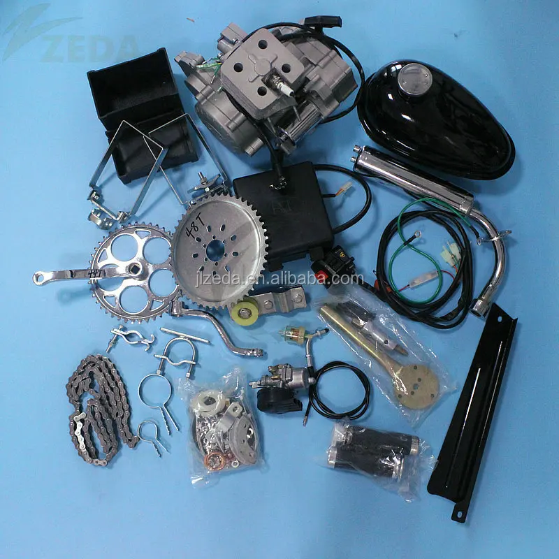 2020NEWEST 2 Stroke 80cc ZEDA Petrol YD100 Bore&Stroke 50*40mm Bike Bicycle Motorized Engine Kit