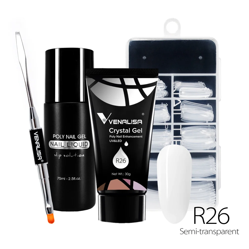 91237 Venalisa 30g New Extend Uv Gel Polish Gel Set Nail Tube Thick