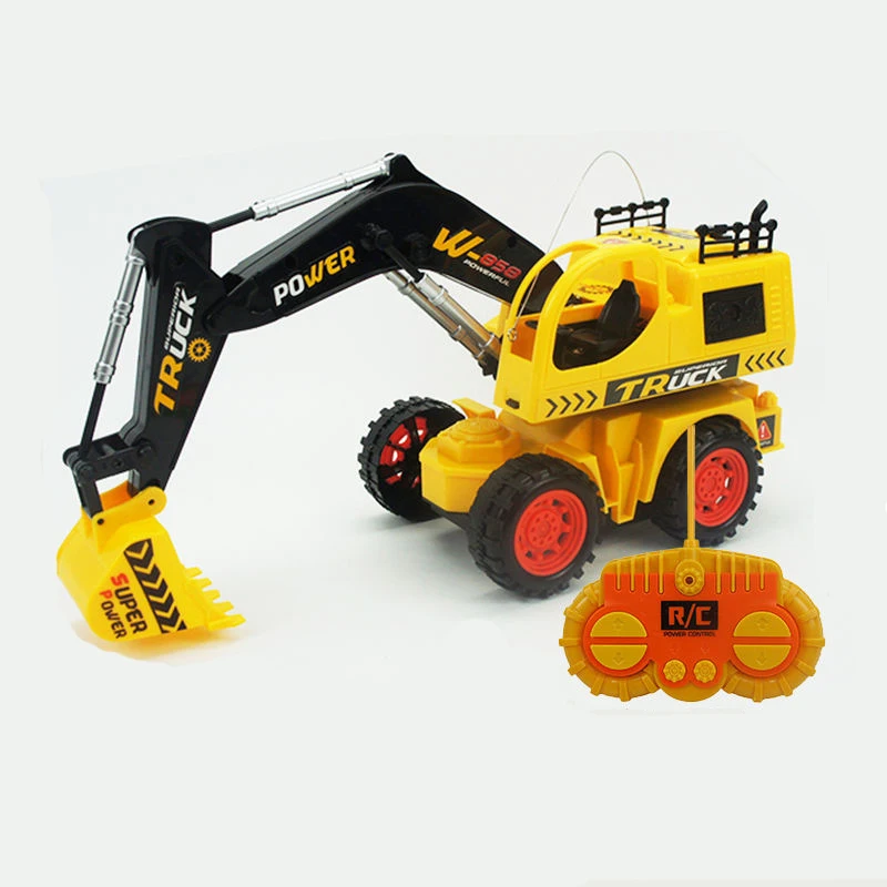 Ept Kid Toy Wireless Remote Controlled Chargeable Engineering Vehicles Rc Truck Set Control