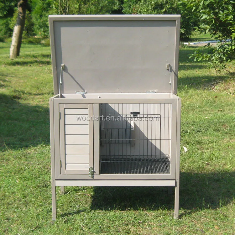 Luxury Indoor Handmade Wood Rabbit Hutch Covers Plastic Rabbit Cage Trays For Delivery Buy