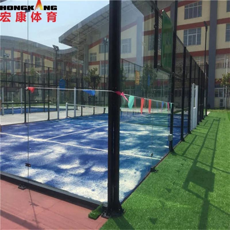12mm Clear Tempered Glass Padel Tennis Court Fence Buy Padel Tennis