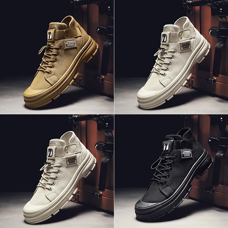 2019 Street Low Top Canvas Shoe For Men Fashion Sneakers Breathable Skate Shoes Casual Style Customs Logo
