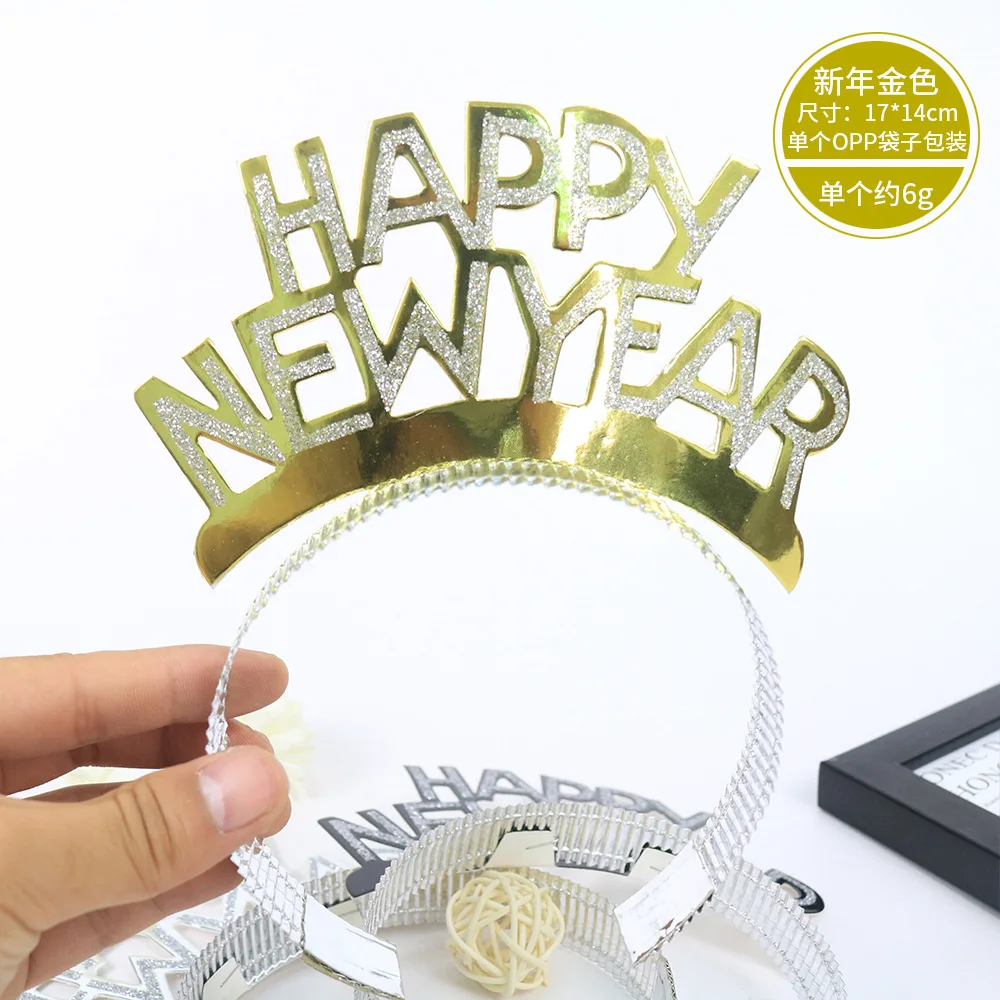 Party Supplies Happy New Year Headband For New Year 2021 - Buy Happy New Year Headband,New Year